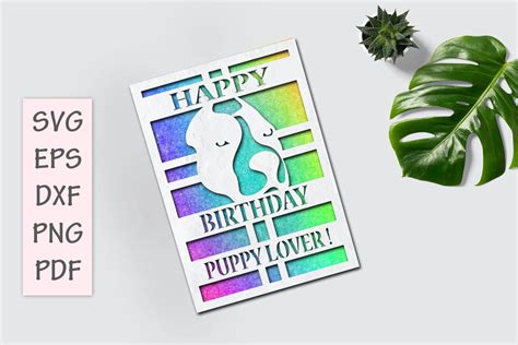 Birthday Card Cricut Joy Graphic By Vechubisuru · Creative Fabrica