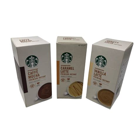 Buy Starbucks Caramel Latte 1075g Vanilla Latte 1075g Caffè Mocha 110g Premium Instant