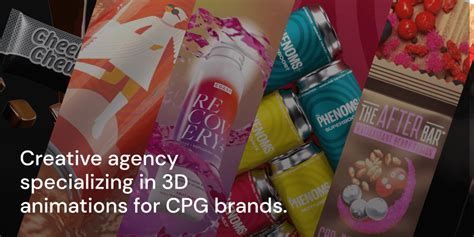 Creative Agency Specializing In 3D Animations For CPG Brands Apricot