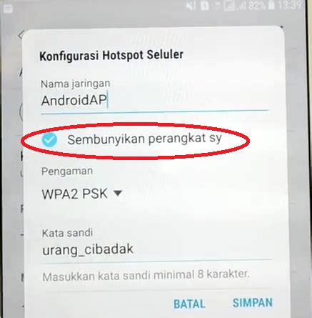 Cara Menyembunyikan Wifi Di Android