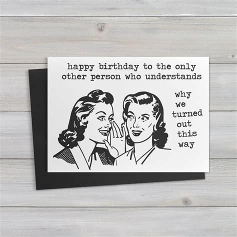 Funny Inappropriate Birthday Cards Etsy