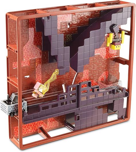 Hot Wheels Minecraft Track Blocks Nether Fortress Play Set Lightdow 420 800mm F 8 3 Manual