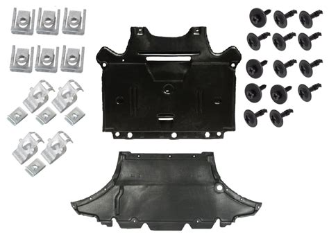 PLAQUE COUVERCLE CACHE PROTECTION SOUS MOTEUR SET POUR AUDI A4 B8 A5