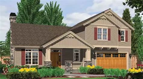 2 Story Craftsman House Plans