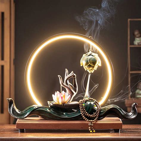 Amazon De Buddhas Hand R Ckfluss R Uchergef Backflow Incense Burner