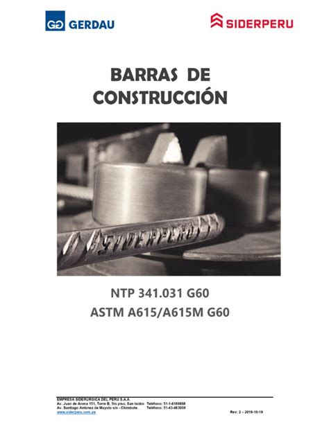 Barras Construcción Liso Pdf