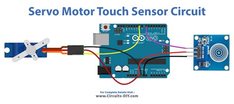 Servo Motor With Touch Sensor Arduino Tutorial