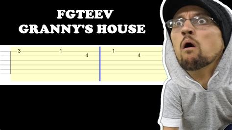 Granny S House Song Fgteev Easy Guitar Tabs Tutorial Youtube