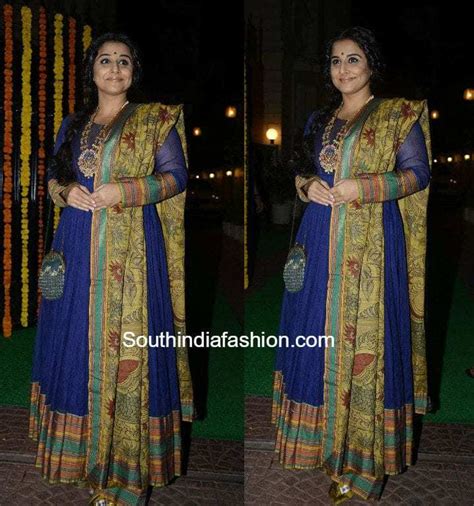 Vidya Balan In Gaurang Shah Anarkali South India Fashion