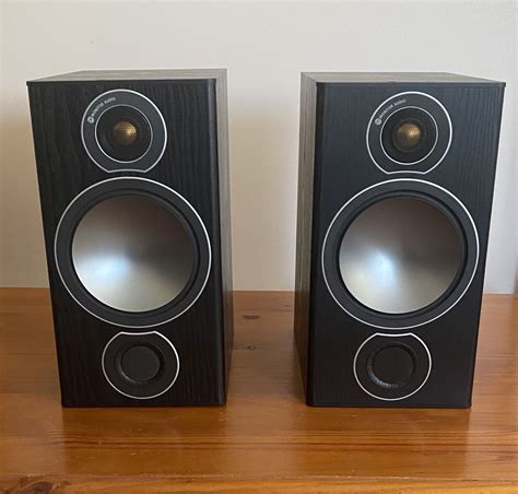 Monitor Audio Bronze Bookshelf Speakers Stereo Home Cinema