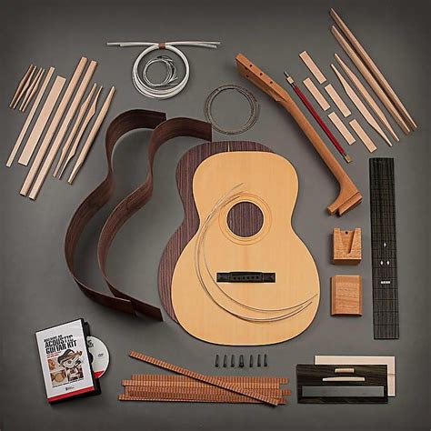 Stewmac Triple O Acoustic Guitar Kit Indian Rosewood Back And Reverb