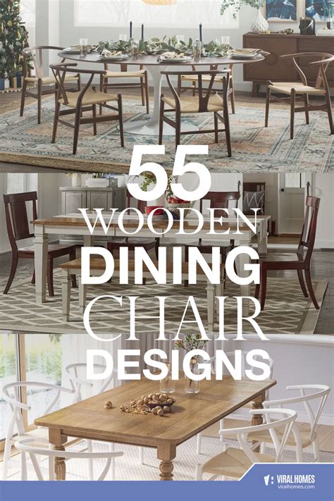 55 Wooden Dining Chair Designs For a Classy Dining Room - Viral Homes