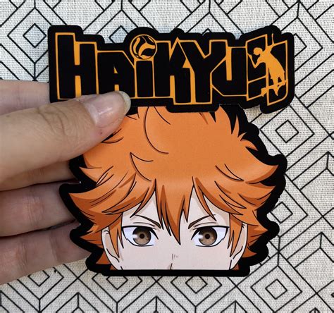 Haikyuu Sticker Set Etsy