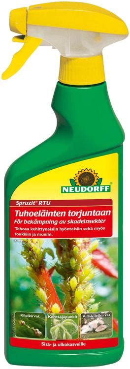 Neudorff 500ml tuhohyönteisten torjunta aine Spruzit RTU S kaupat