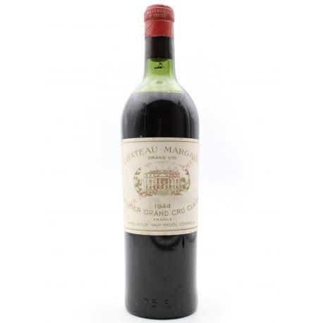 Château Margaux 1944 great wine Bottles in Paradise Au Droit de Bouchon