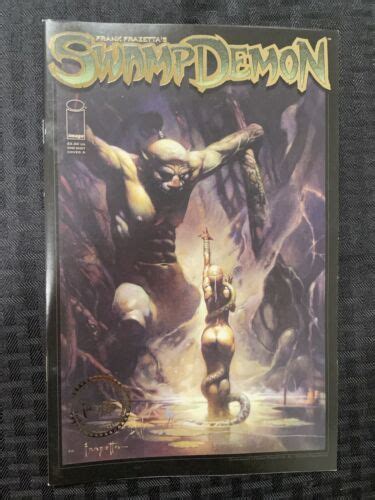 Frank Frazettas Swamp Demon Comic Book 2008 4649173212