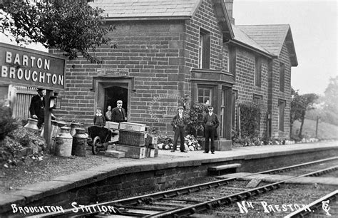 The Transport Library Lnwr Barton Broughton Station Circa S