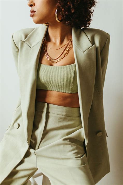 Editorial Portrait Session Featuring The Sage Green Suit Of My Dreams