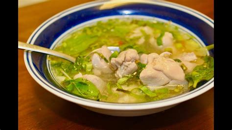 Chicken Soup Cambodian Style Southeast Asian Food Youtube