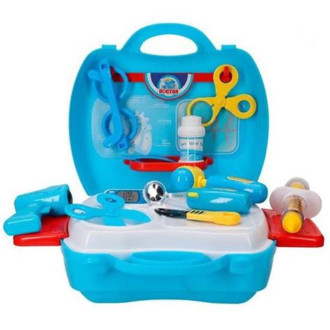 Brinquedo Infantil Kit Consult Rio Maleta Luzes E Acess Rios