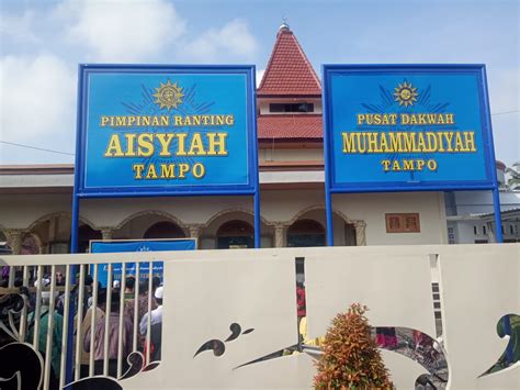 Papan Nama Muhammadiyah Tampo Kembali Dipasang Klikmu