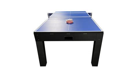 Table à Manger Multi Jeux 7ft Billard Air Hockey Et Ping Pong