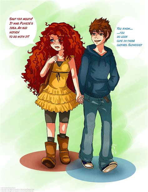 Fan Art Merida Rapunzel Jack Et Hiccup The Big Four Page 4