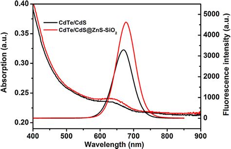 Demonstrates The Typical Absorption And Fluorescence Spectra Of