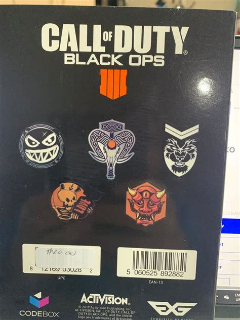 Call Of Duty Black Ops Limited Edition Pins Captain Comics And