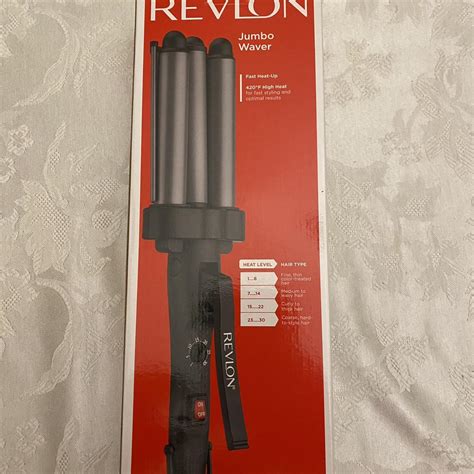 Revlon Three Barrel Jumbo Waver Iron Depop