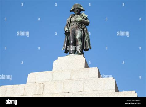 Statue Of Napoleon Bonaparte As First Emperor Of France Ajaccio