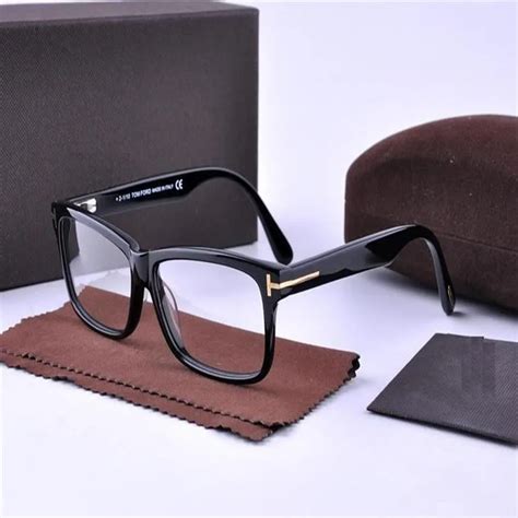 Retro Big Frame Eyeglasses For Square Face With Original Case For Women ...