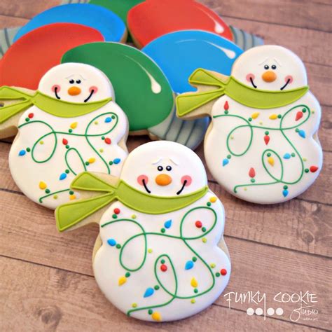 Snowman Cookies By Jill Fcs Christmas Cookies Decorated Christmas Sugar Cookies Christmas