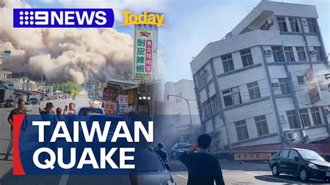 Strongest Earthquake In Years Rocks Taiwan Killing Nine People