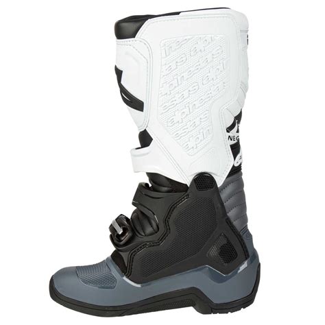 Alpinestars Tech 5 Boots Black Grey White Sixstar Racing