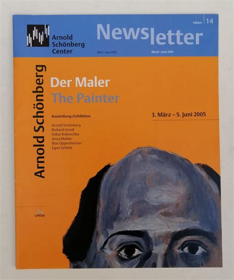 Arnold Sch Nberg Der Maler The Painter Ausstellung Exhibition