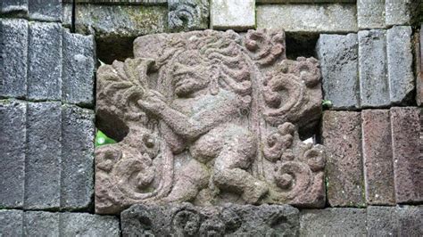 Naked Relief At Penataran Temple Blitar Penataran Temple Is A Hindu Temple Stock Photo Image
