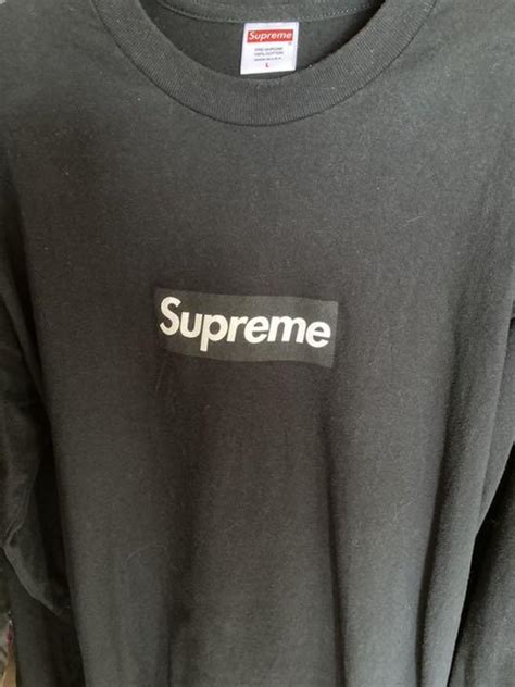 Supreme Supreme Box Logo L S Tee Black Xl By S Shop