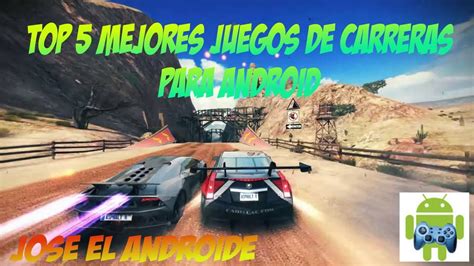 TOP 5 MEJORES JUEGOS DE CARRERA PARA ANDROID 2016 LINK DE JUEGOS HD