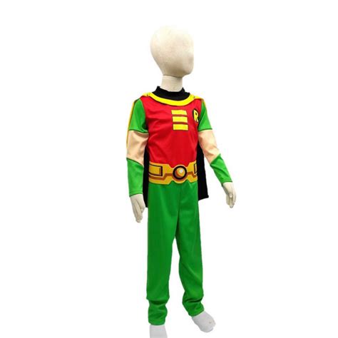 Teen Titans Child's Robin Costume - Child Teen Titans Robin Cosplay | Costume Party World