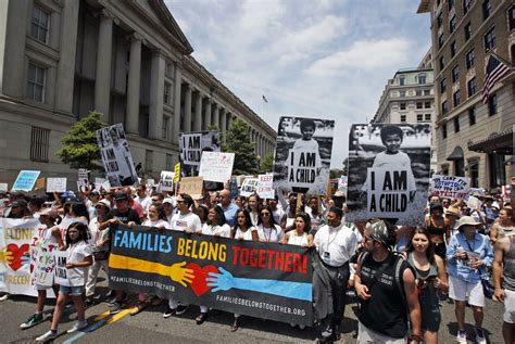 Photos From The Nationwide Families Belong Together Marches The