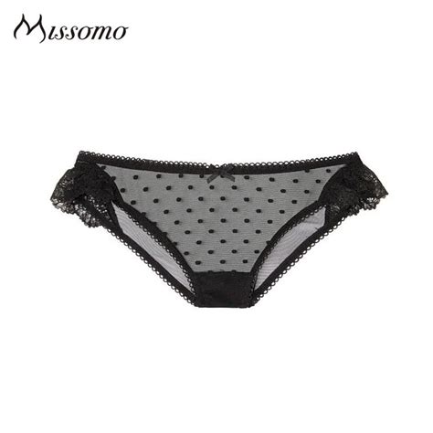 Buy Missomo Women Fashion Solid Color Panty Sexy Polka Dot Low Waist Panties