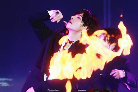 BTS S V Is Now The God Of Fire After He Was Seen Firebending On Stage