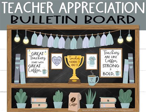 Teacher Appreciation Bulletin Board Teacher Appreciation Printable Teacher Appreciation Ideas