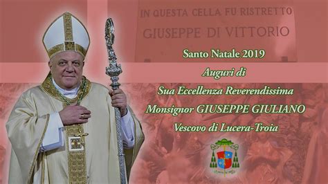 Auguri Per Natale Di Monsignor Vescovo Diocesi Di Lucera Troia