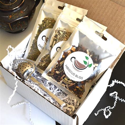 Loose Leaf Tea Sampler Collection Handmade Gifts Tea - Etsy