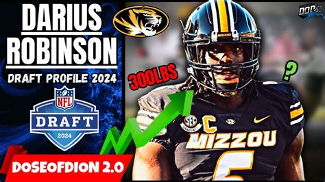 MONSTROUS VERSATILITY Edge Darius Robinson NFL Draft Profile 2024 YouTube