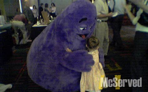 Grimace | McServed: Getting Served McDonalds Fast Food Funnies, Laughs ...