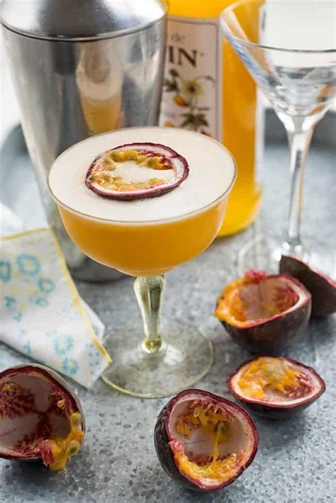 Passion Fruit Vodka Martini Cocktail With Puree Alekas 58 Off