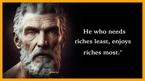 WISE QUOTES BY EPICURUS Epicurus Quotes YouTube